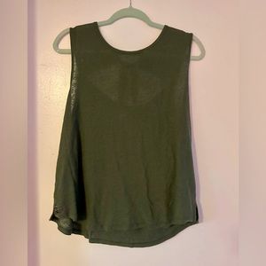 Linen blend tank
